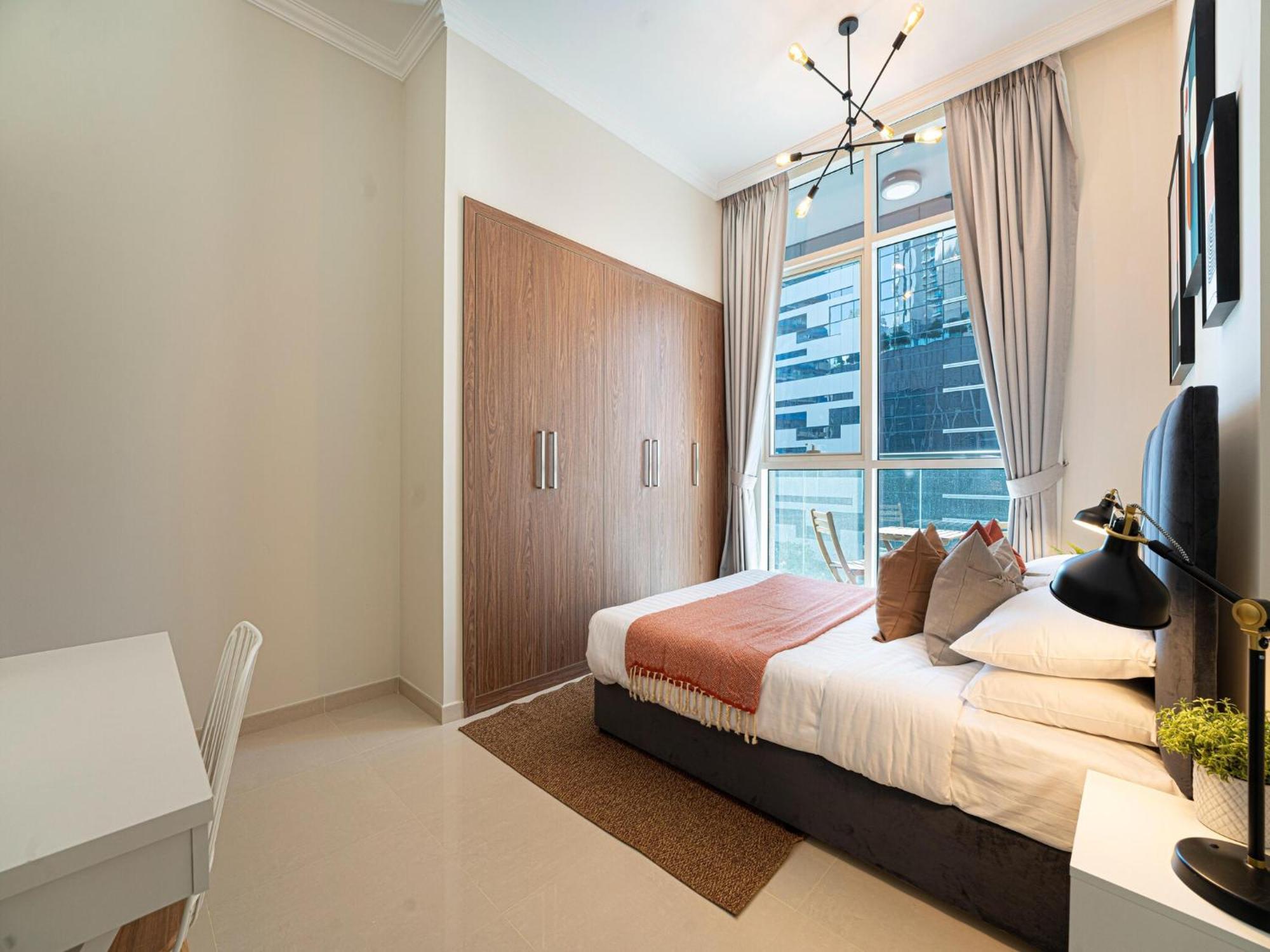 Luxe Apartments Near Dubai Mall Burj Khalifa Pool Gym Parking Exterior foto