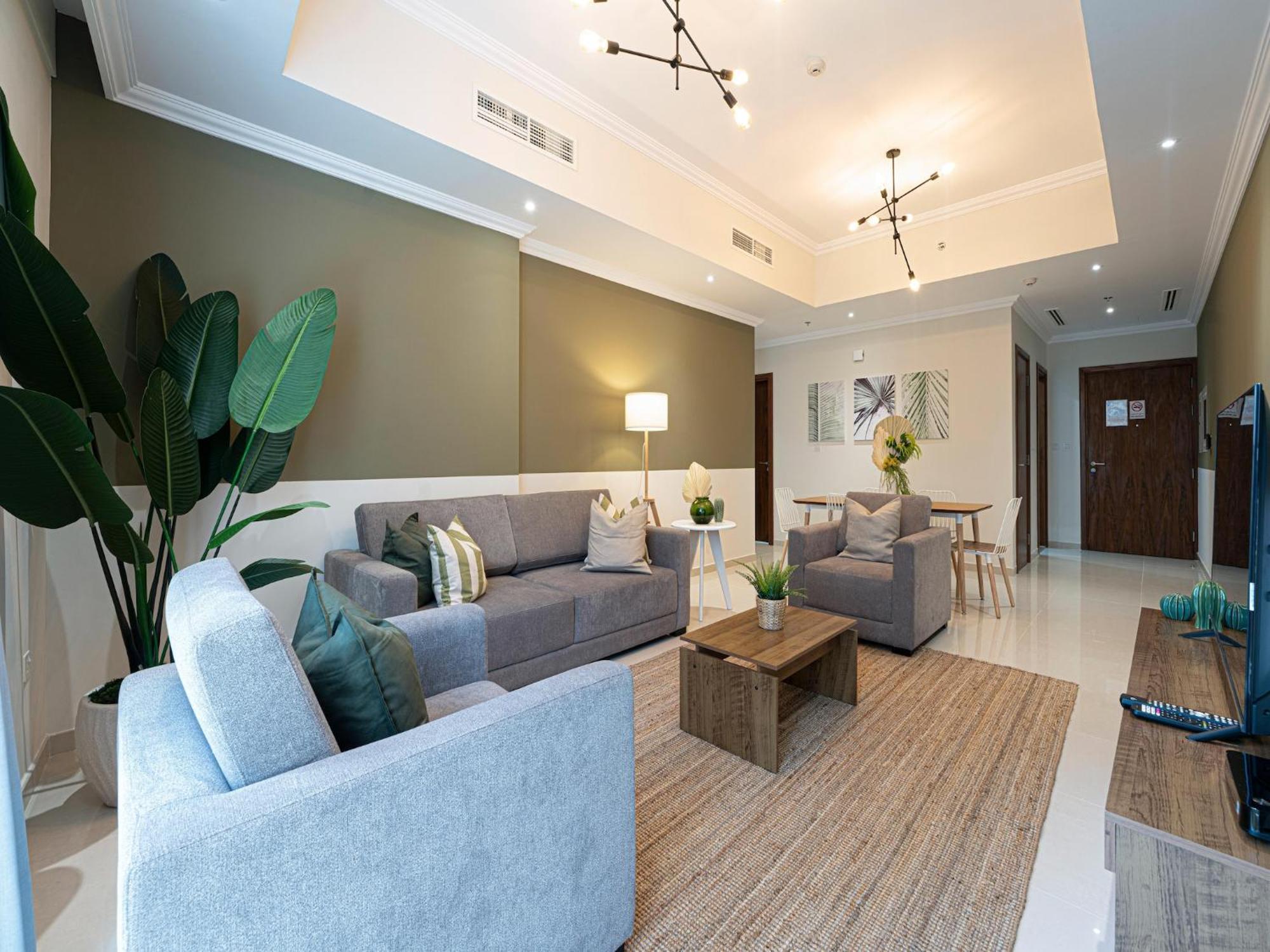 Luxe Apartments Near Dubai Mall Burj Khalifa Pool Gym Parking Exterior foto